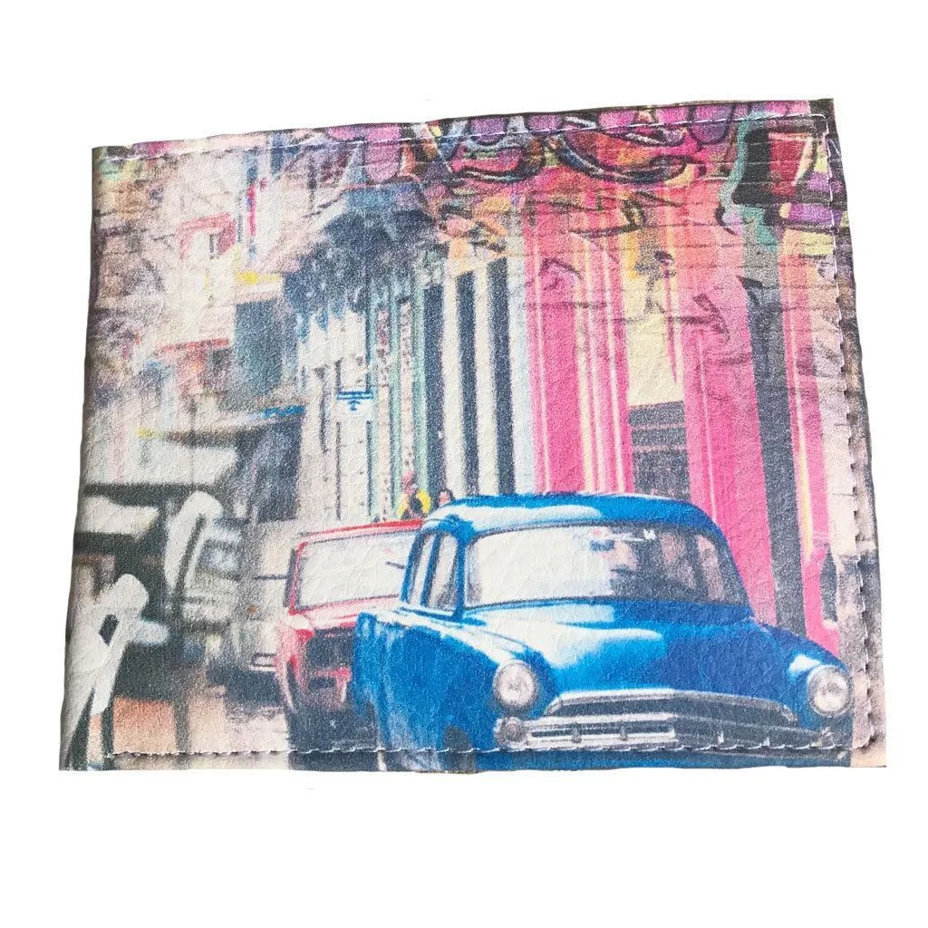 100 LOT Printed Designs Bifold Wallets In Gift Box Cash Card Id Slots Mens Womens Youth Wholesale