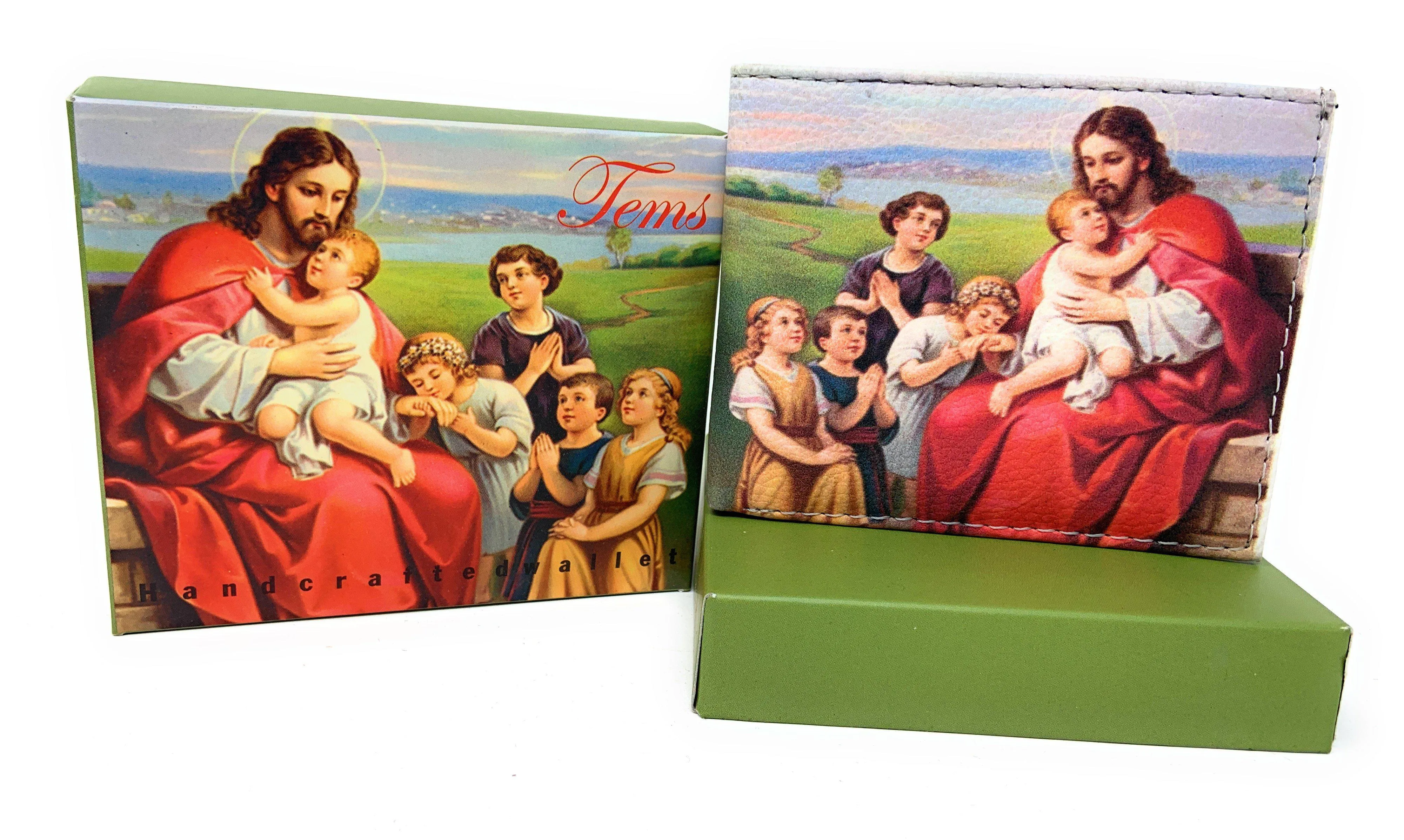 100 LOT Printed Designs Bifold Wallets In Gift Box Cash Card Id Slots Mens Womens Youth Wholesale
