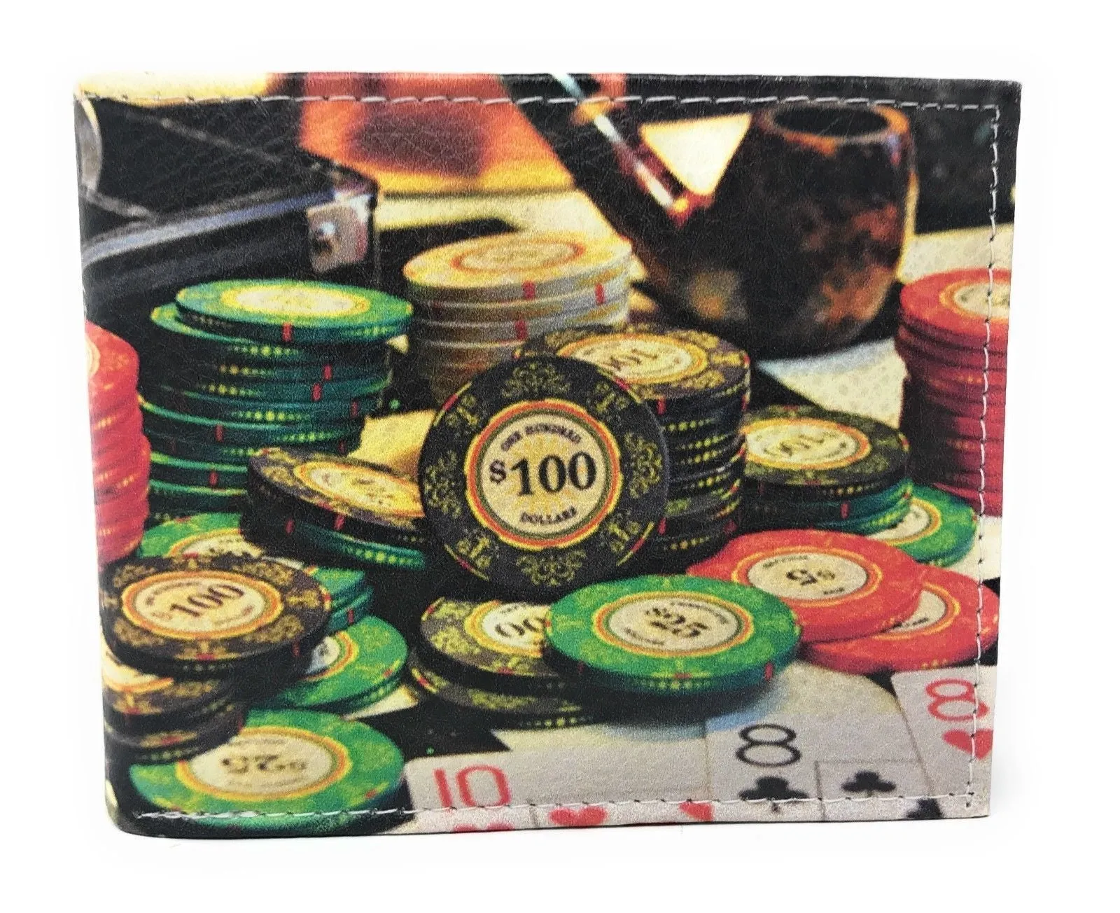 100 LOT Printed Designs Bifold Wallets In Gift Box Cash Card Id Slots Mens Womens Youth Wholesale