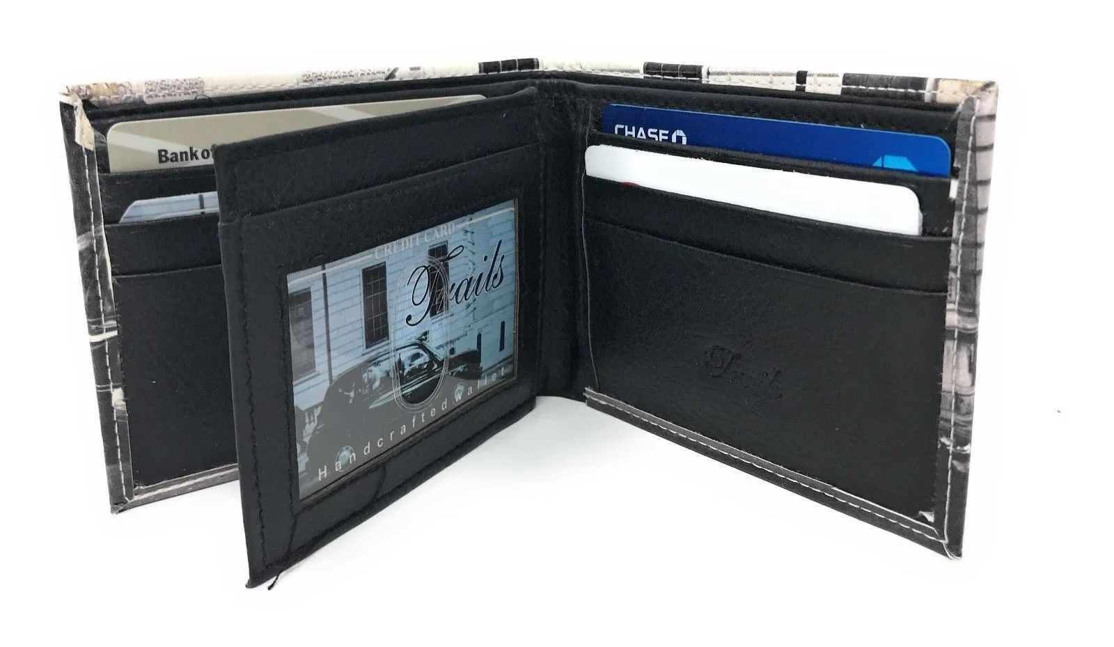 100 LOT Printed Designs Bifold Wallets In Gift Box Cash Card Id Slots Mens Womens Youth Wholesale