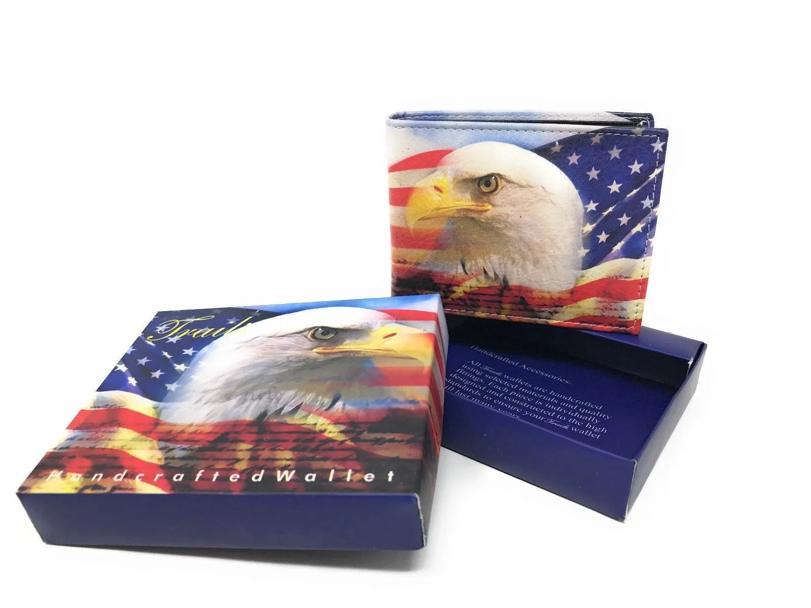 100 LOT Printed Designs Bifold Wallets In Gift Box Cash Card Id Slots Mens Womens Youth Wholesale