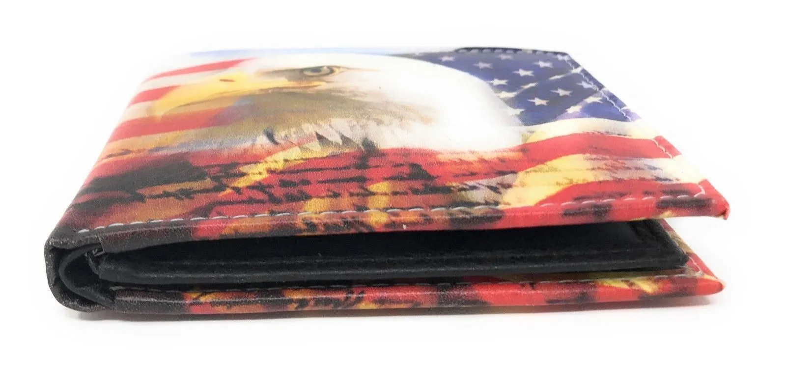 100 LOT Printed Designs Bifold Wallets In Gift Box Cash Card Id Slots Mens Womens Youth Wholesale