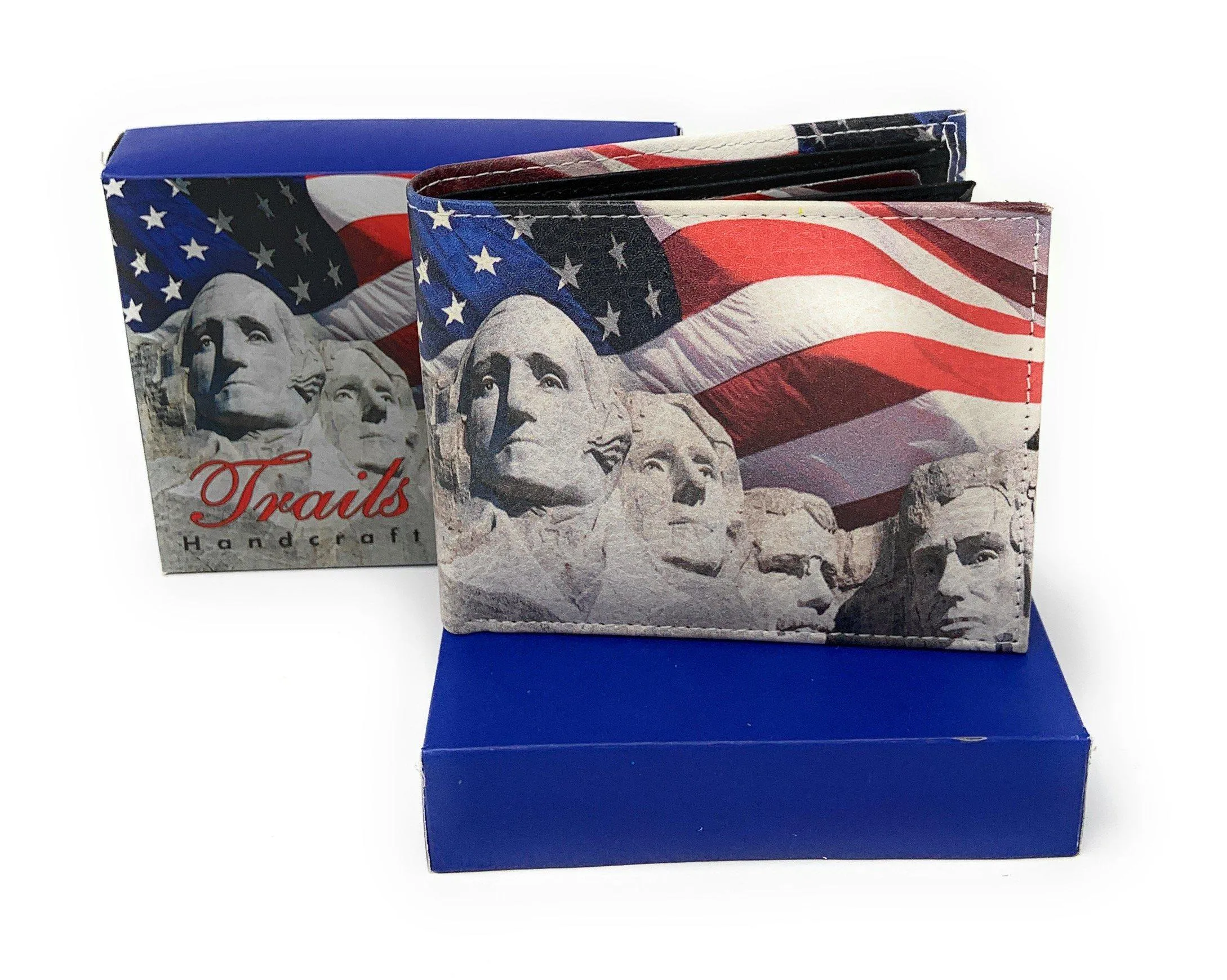 100 LOT Printed Designs Bifold Wallets In Gift Box Cash Card Id Slots Mens Womens Youth Wholesale