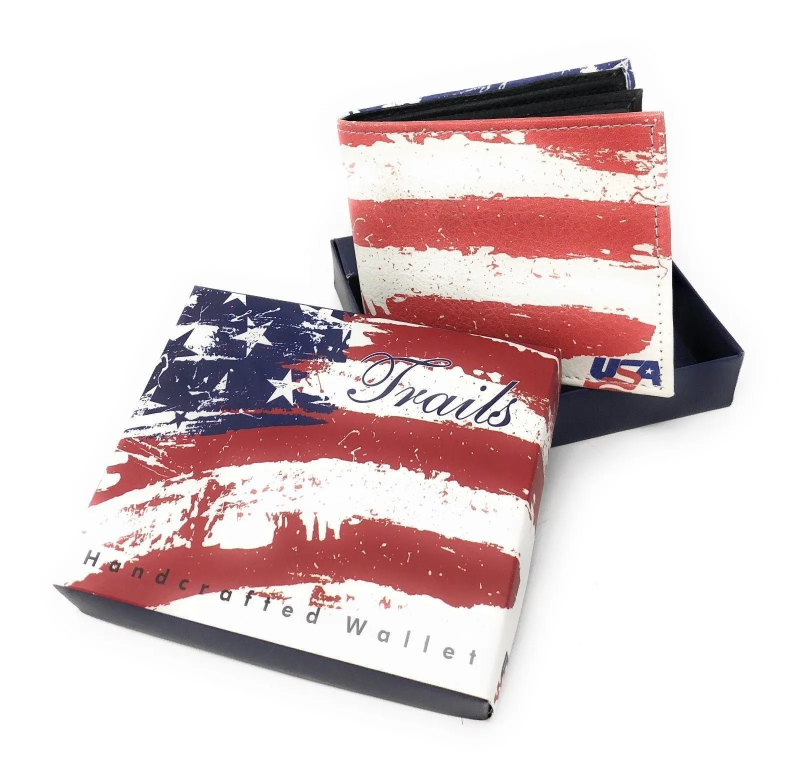100 LOT Printed Designs Bifold Wallets In Gift Box Cash Card Id Slots Mens Womens Youth Wholesale