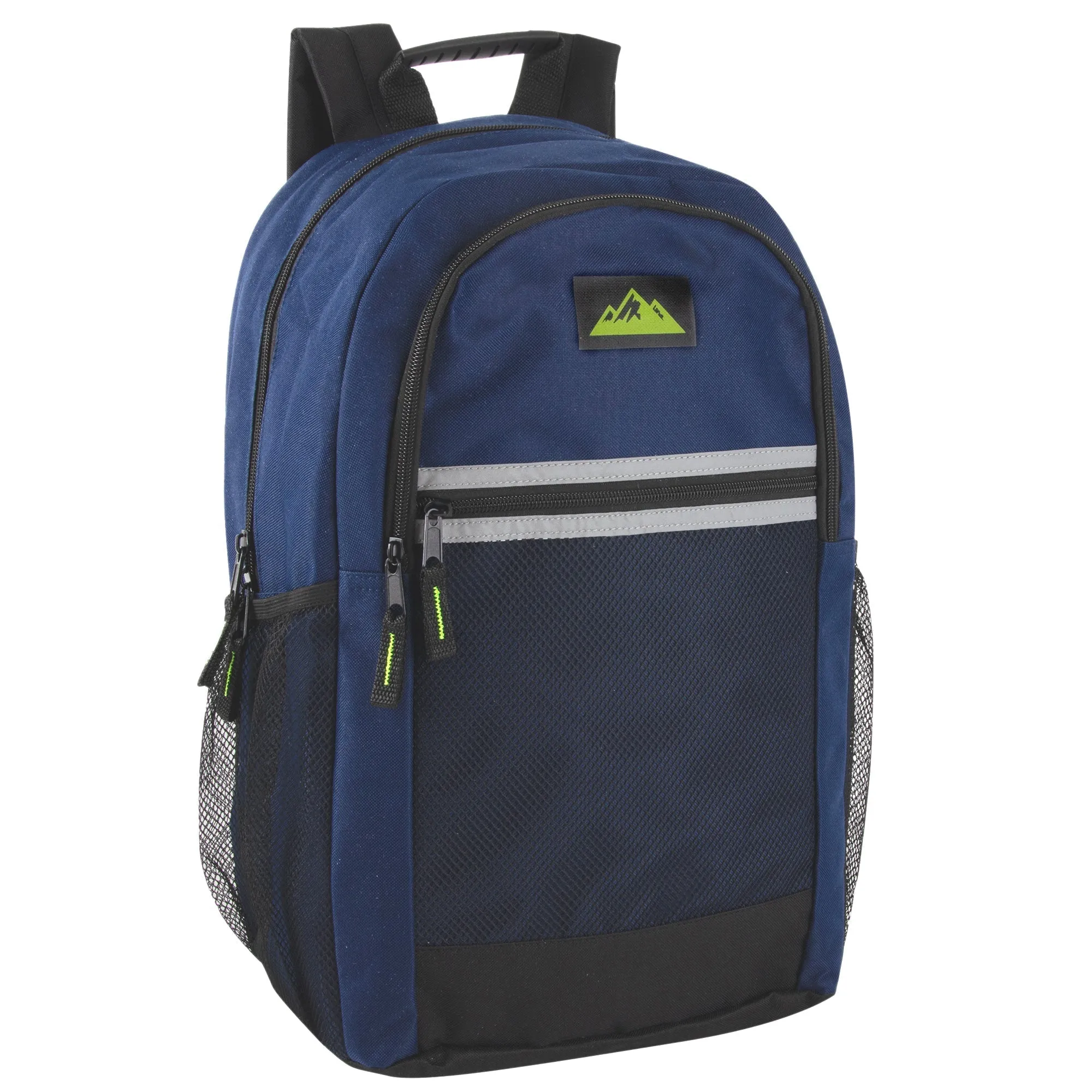 18 Inch Multi-Pocket Reflective Backpack -  5 Colors