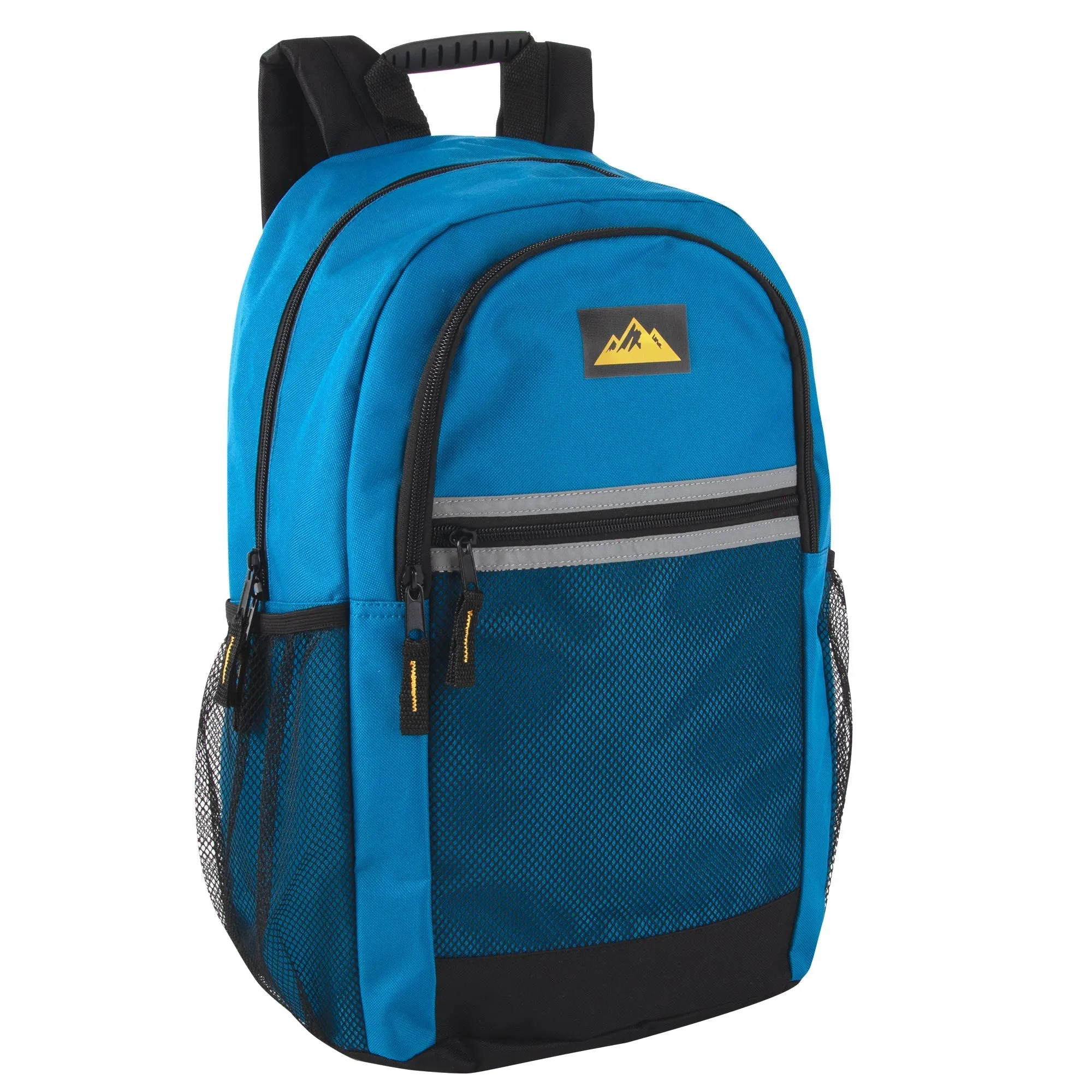 18 Inch Multi-Pocket Reflective Backpack -  5 Colors