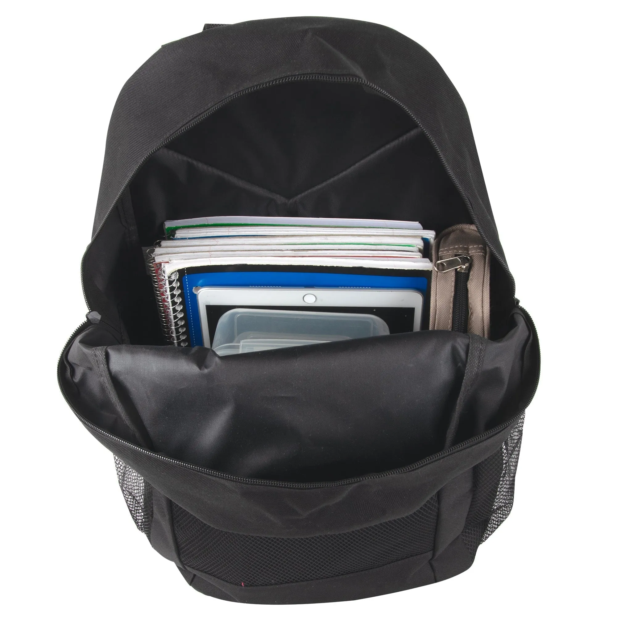 18 Inch Multi-Pocket Reflective Backpack -  5 Colors