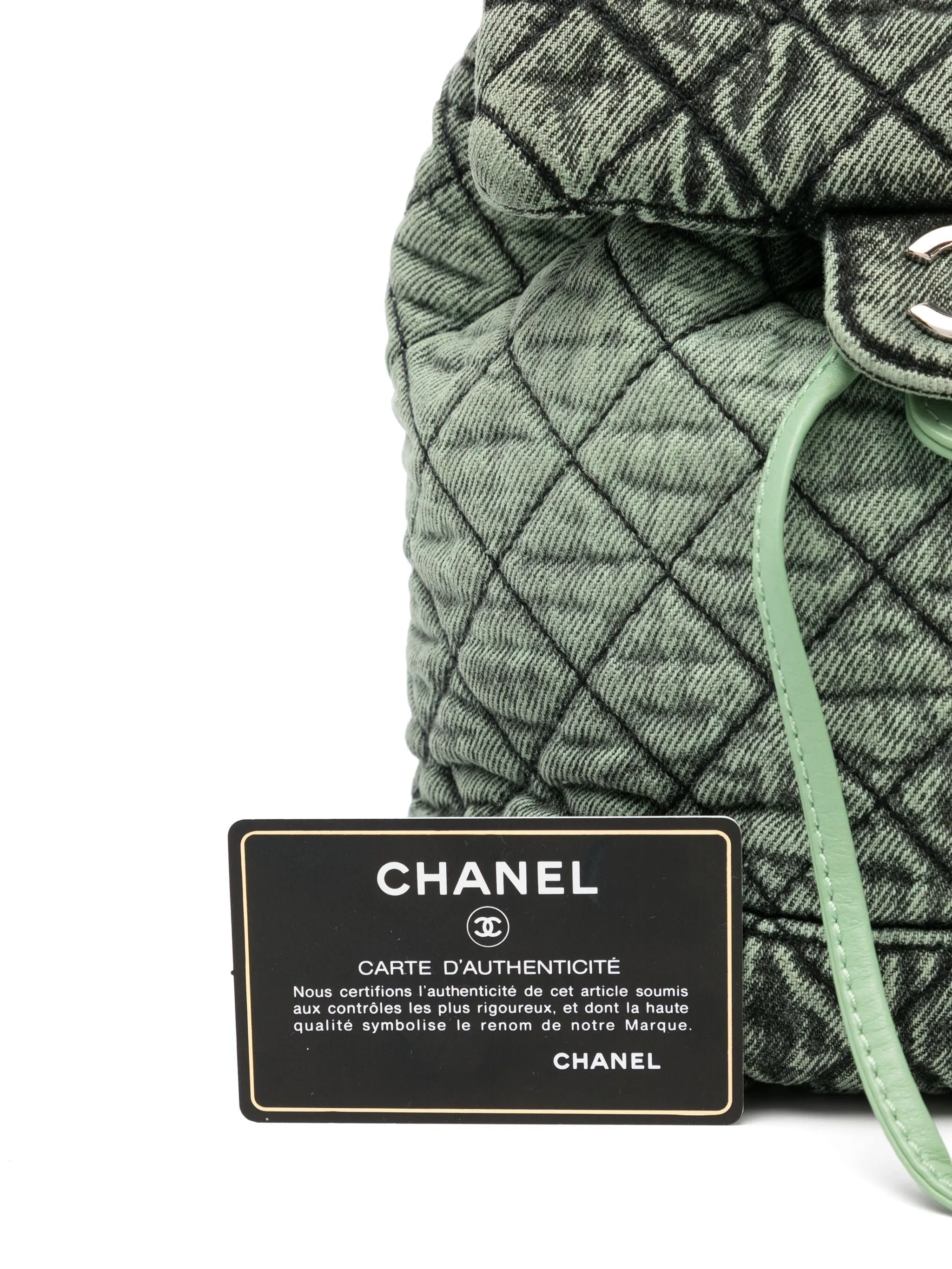 2020 Denimpression Green Backpack
