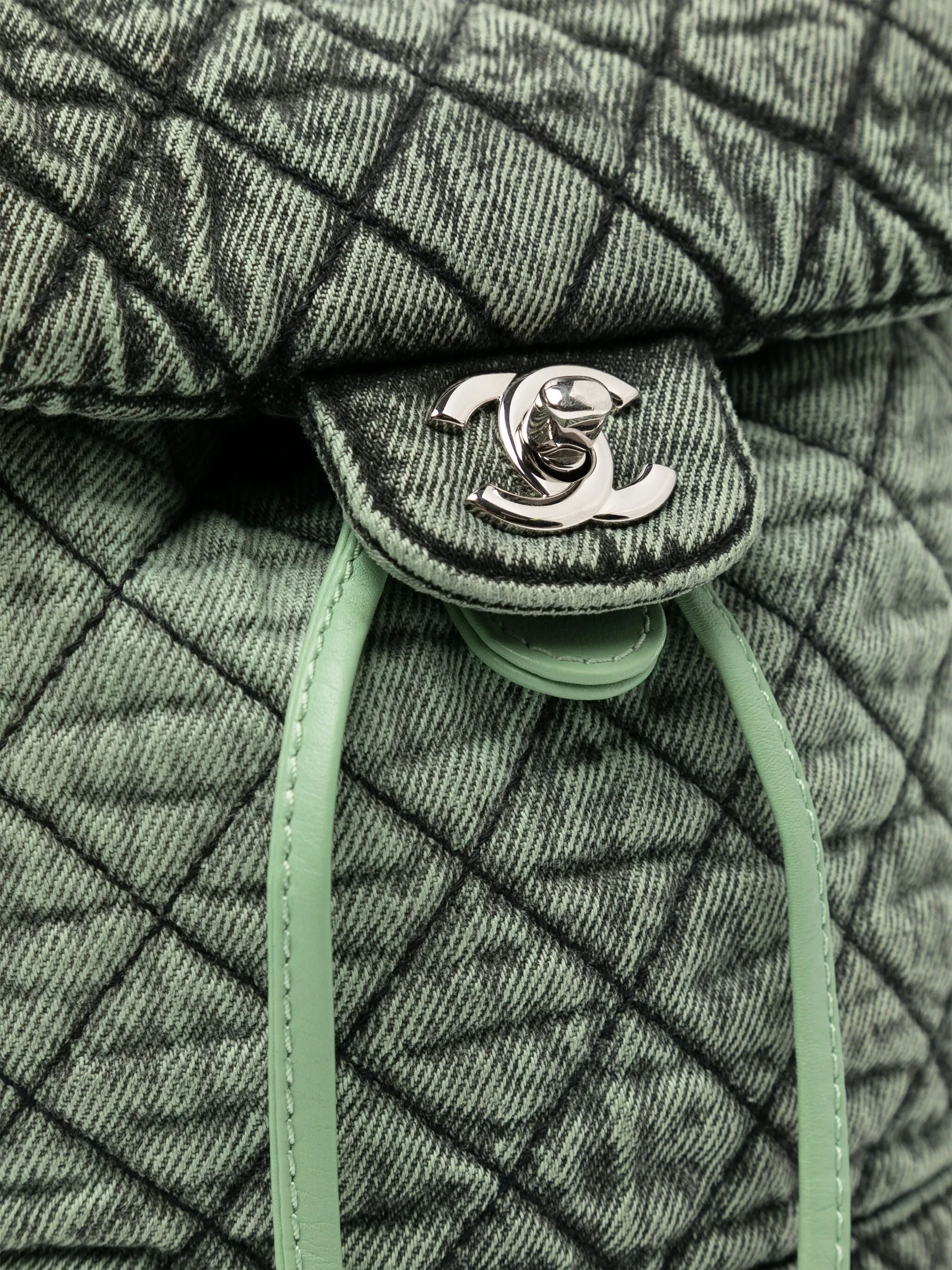 2020 Denimpression Green Backpack