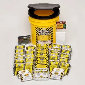 4-person Honey Bucket Survival Kit