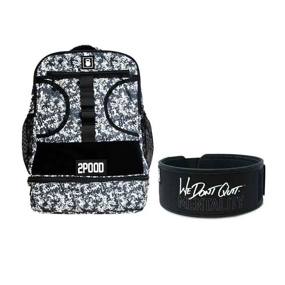 4" We Don't Quit by Craig Richey Belt & Backpack 3.0 Bundle