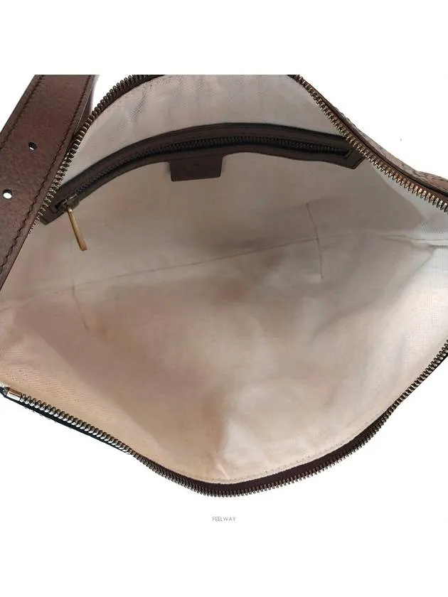 598125 Ophidia GG Supreme Canvas Harpymoon Hobo Small Shoulder Bag