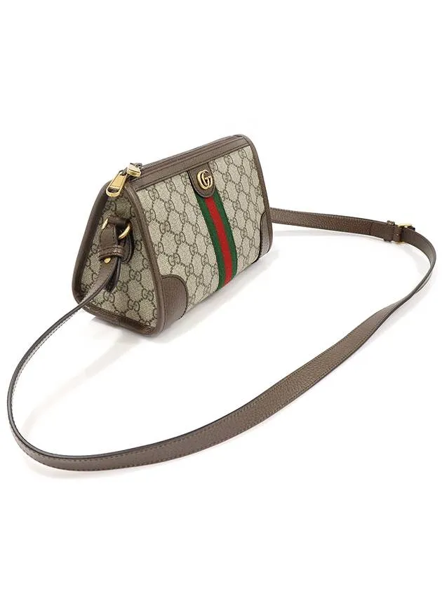 752581 GG Supreme Canvas WEB Gold Ophidia Messenger Clutch Cross Bag