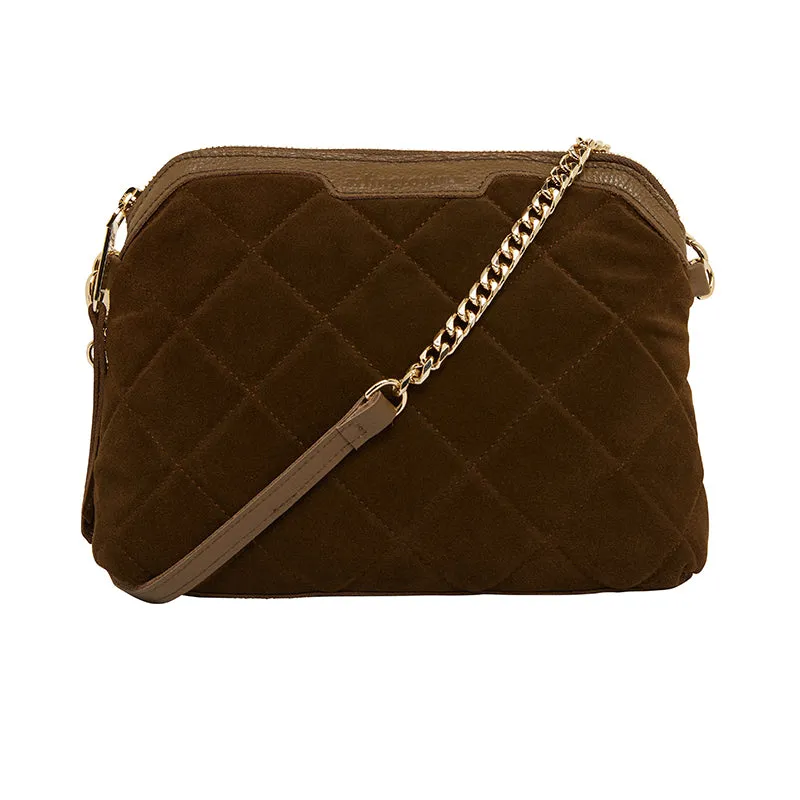 Abigail Khaki and Suede
