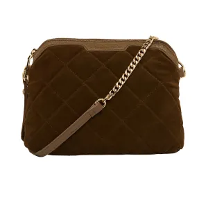 Abigail Khaki and Suede