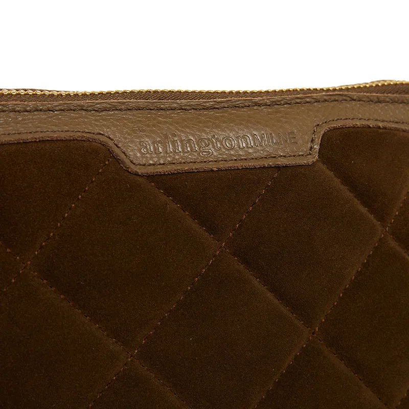 Abigail Khaki and Suede