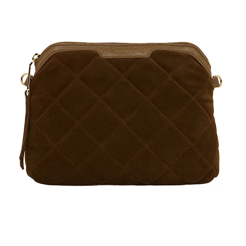 Abigail Khaki and Suede