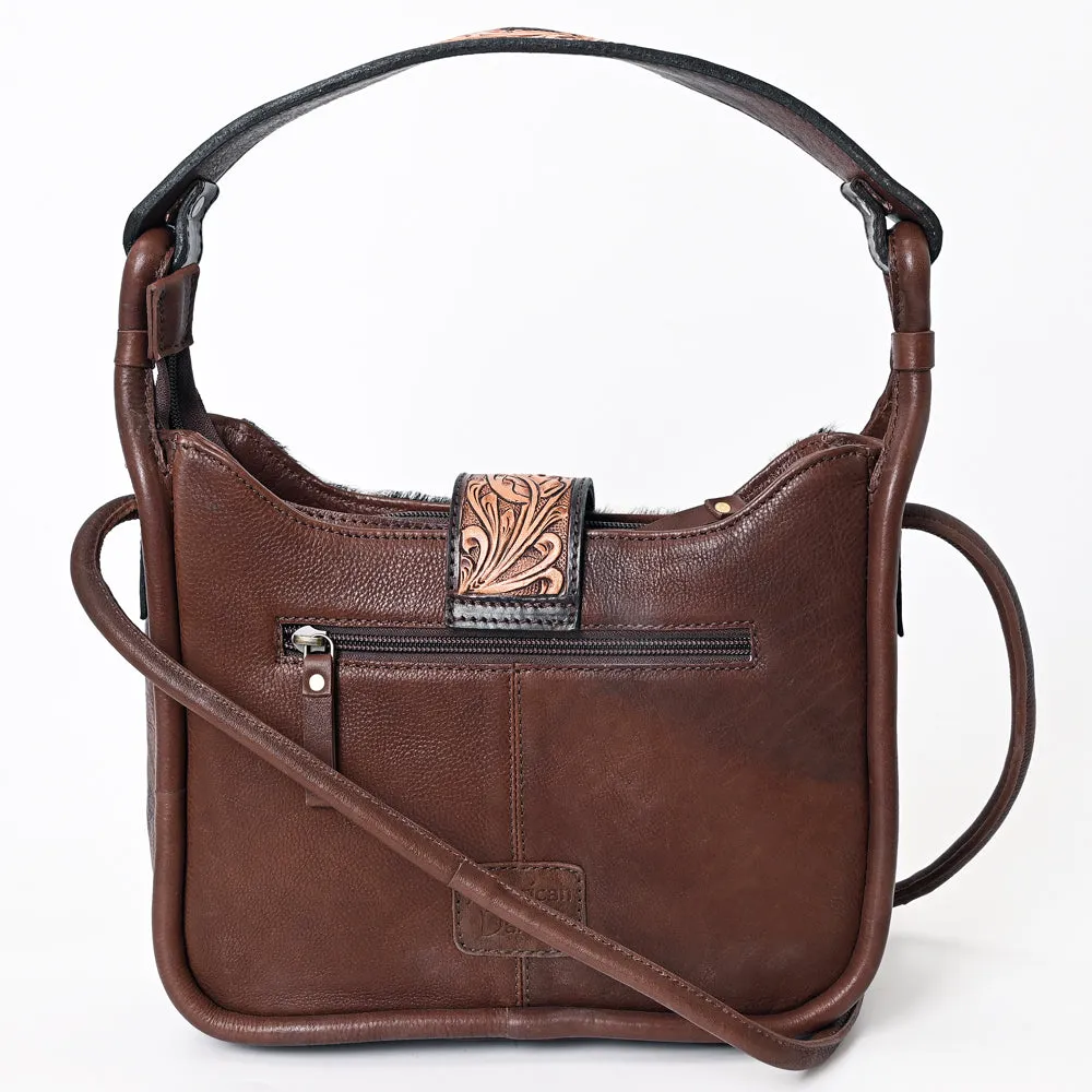 ADBGA370 American Darling Hand Tooled Hair On Genuine Leather Women Bag Western Handbag Purse