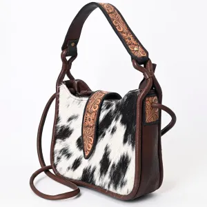 ADBGA370 American Darling Hand Tooled Hair On Genuine Leather Women Bag Western Handbag Purse