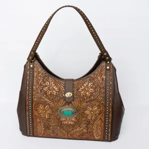 ADBGI219 American Darling Hand Tooled Genuine Leather Women Bag Western Handbag Purse