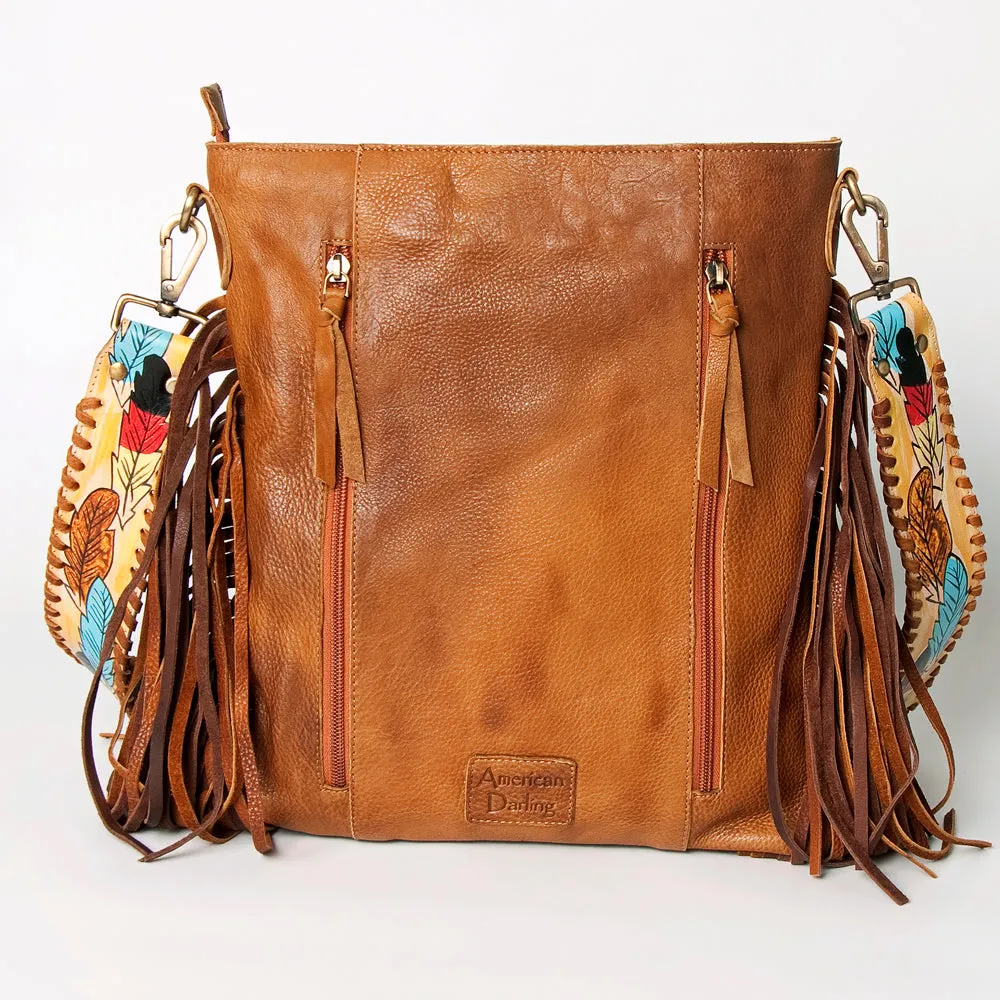 ADBGM236A American Darling Hand Tooled Genuine Leather Women Bag Western Handbag Purse