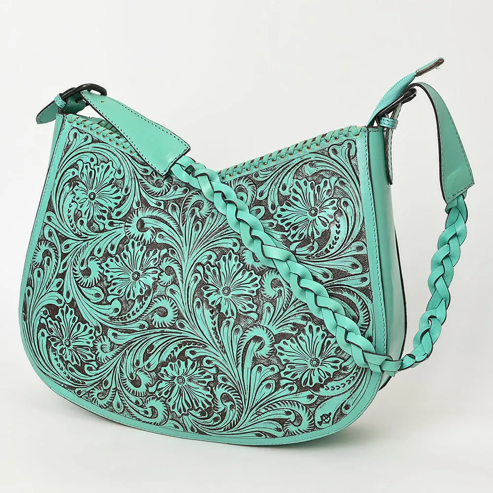 ADBGZ795B American Darling HOBO Hand Tooled Genuine Leather women bag western handbag purse