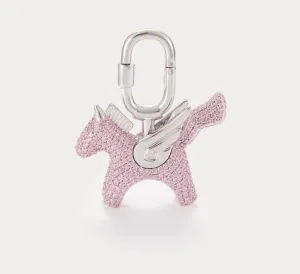 Aelysee Rodeo Pegase Sparkle Silver Pink Zircon  AVL1483