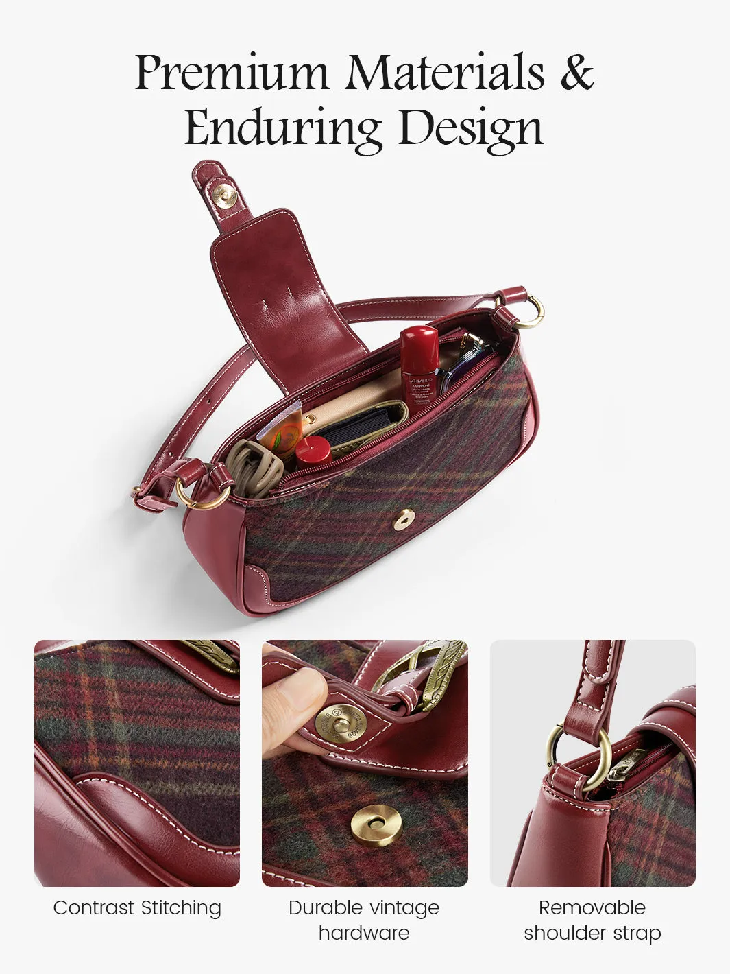 Alison Vintage Daily Shoulder Bag