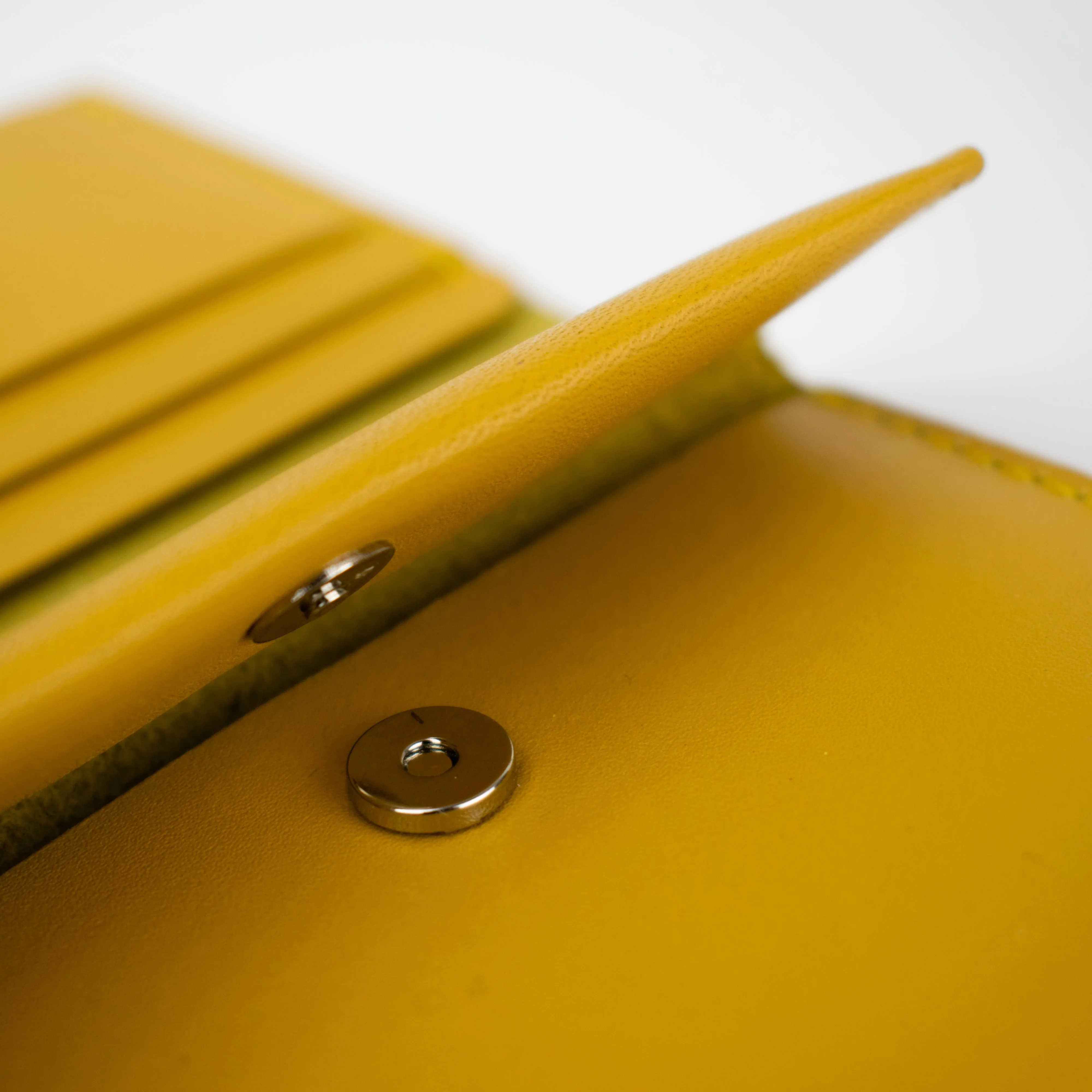 Amber Yellow Coin & Card Wallet