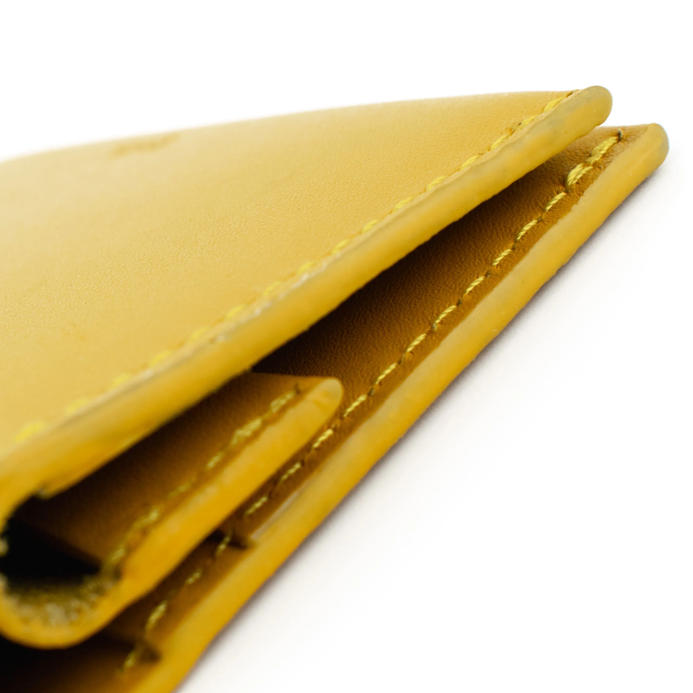 Amber Yellow Coin & Card Wallet