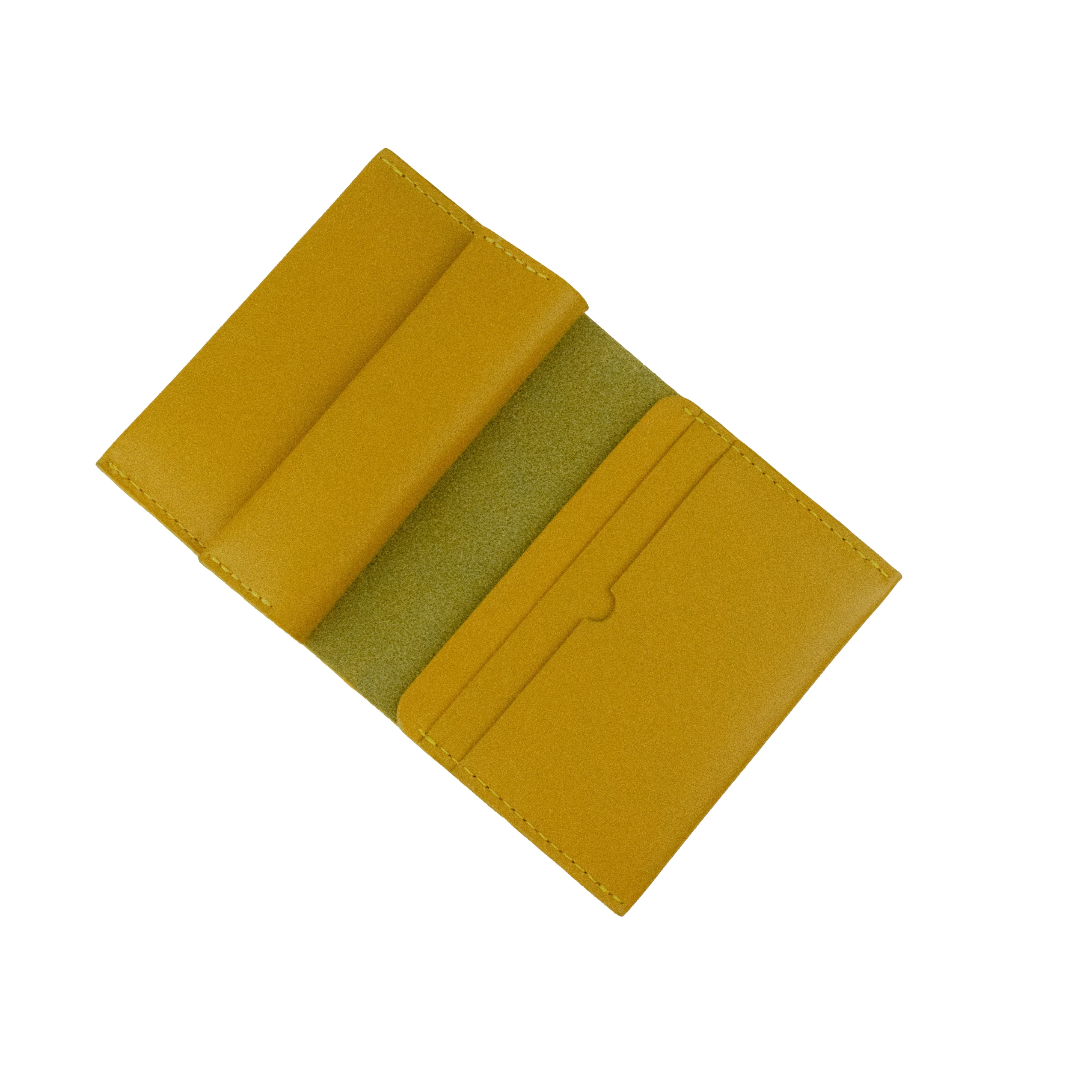 Amber Yellow Coin & Card Wallet