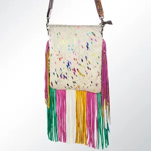 American Darling ADBG606 Messenger Hair-On Genuine Leather Women Bag Western Handbag Purse