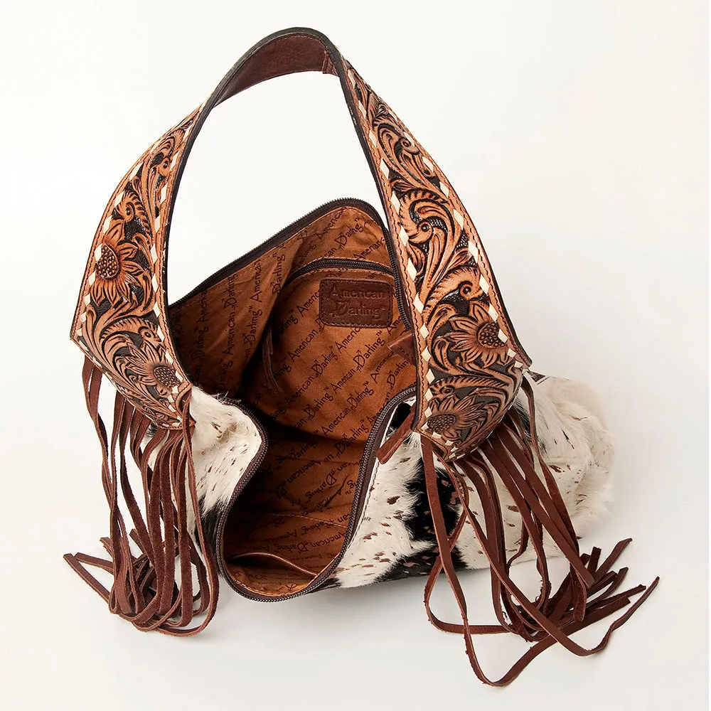 American Darling ADBGA223A Hobo Hair On Genuine Leather women bag western handbag purse