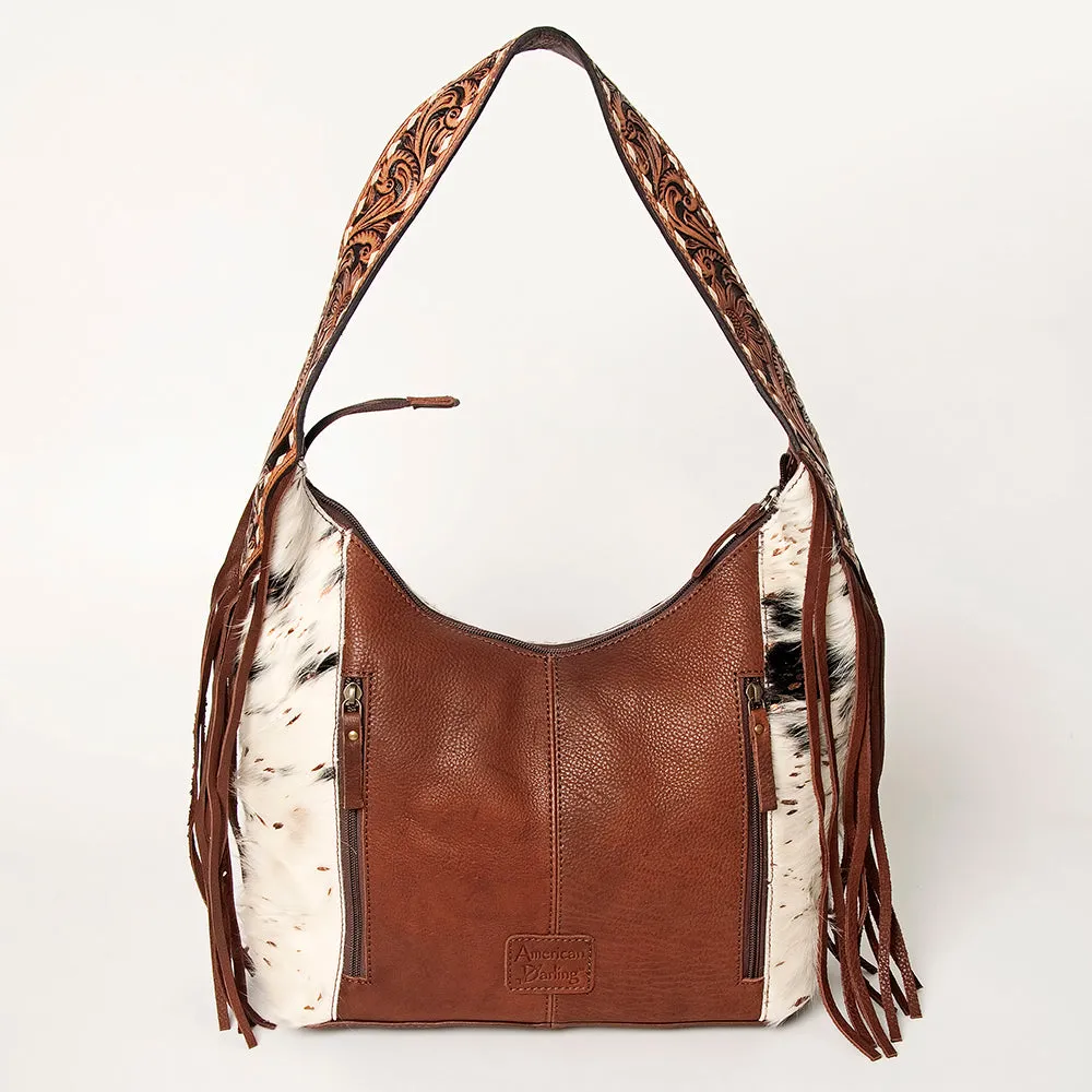 American Darling ADBGA223A Hobo Hair On Genuine Leather women bag western handbag purse