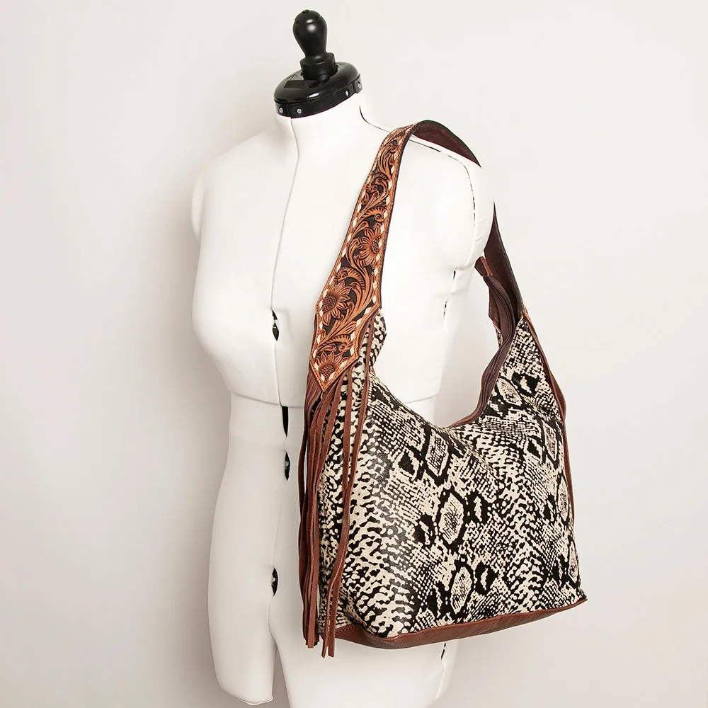 American Darling ADBGA223B Hobo Hair On Genuine Leather women bag western handbag purse