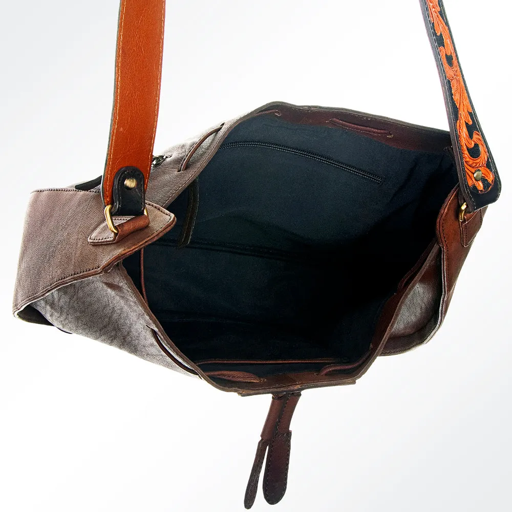American Darling ADBGI111 Hobo Hair-On Genuine Leather Women Bag Western Handbag Purse