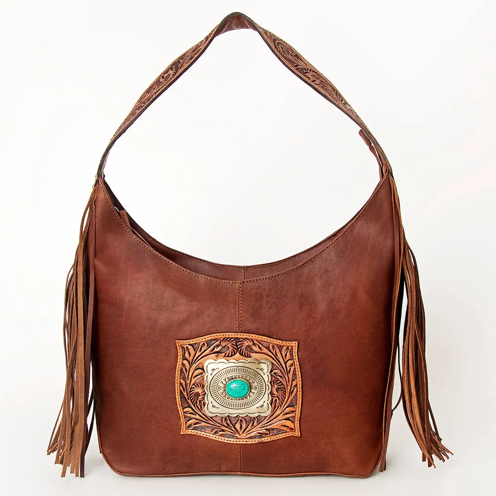 American Darling ADBGI179 Hobo Genuine Leather Women Bag Western Handbag Purse