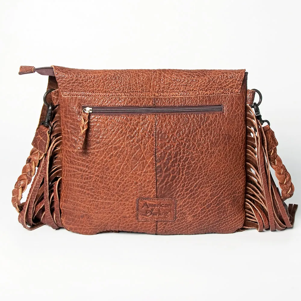 American Darling Messenger Genuine Leather Women Bag Western Handbag Purse