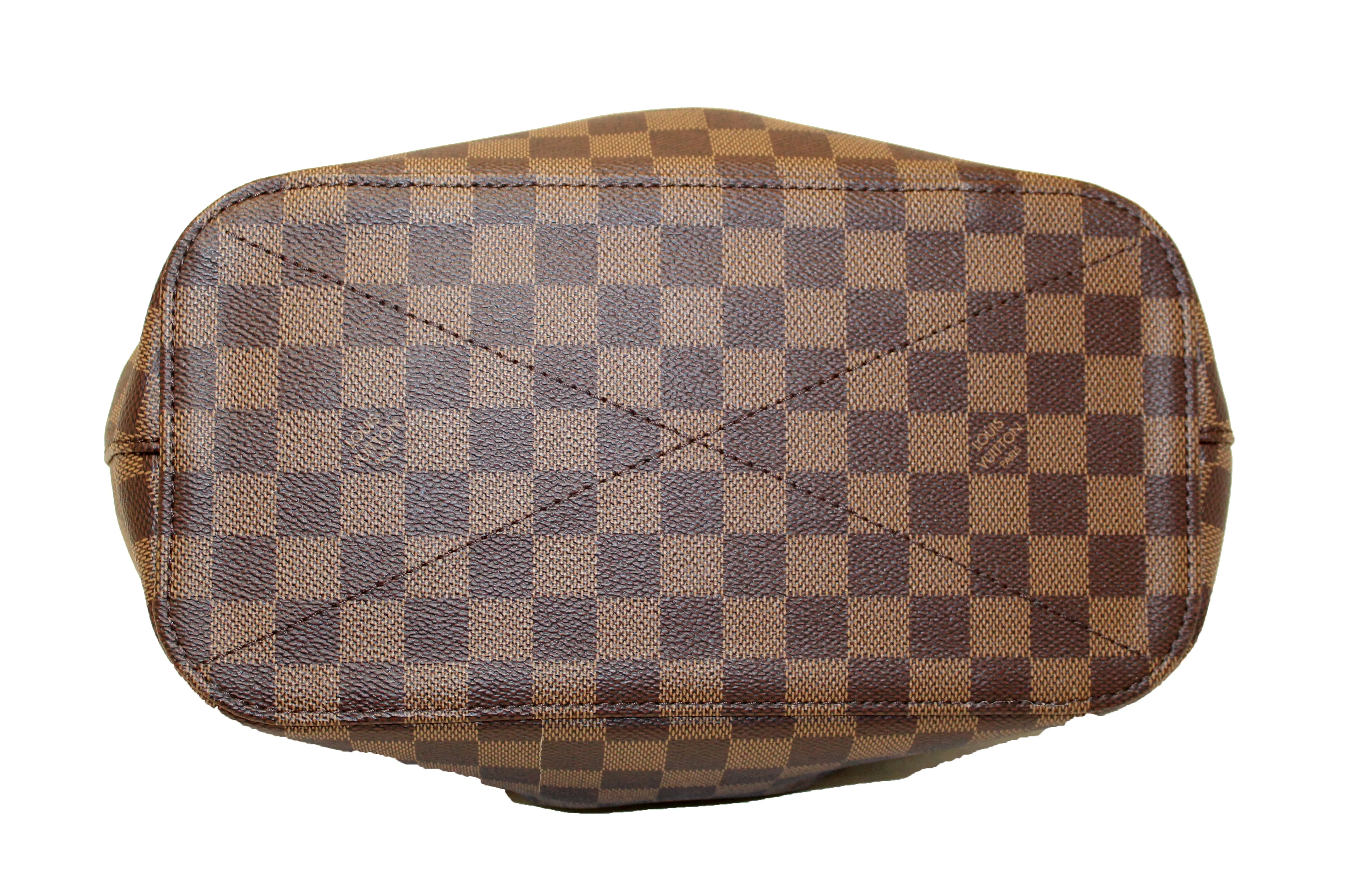 Authentic Louis Vuitton Damier Ebene Canvas Siena MM Handbag