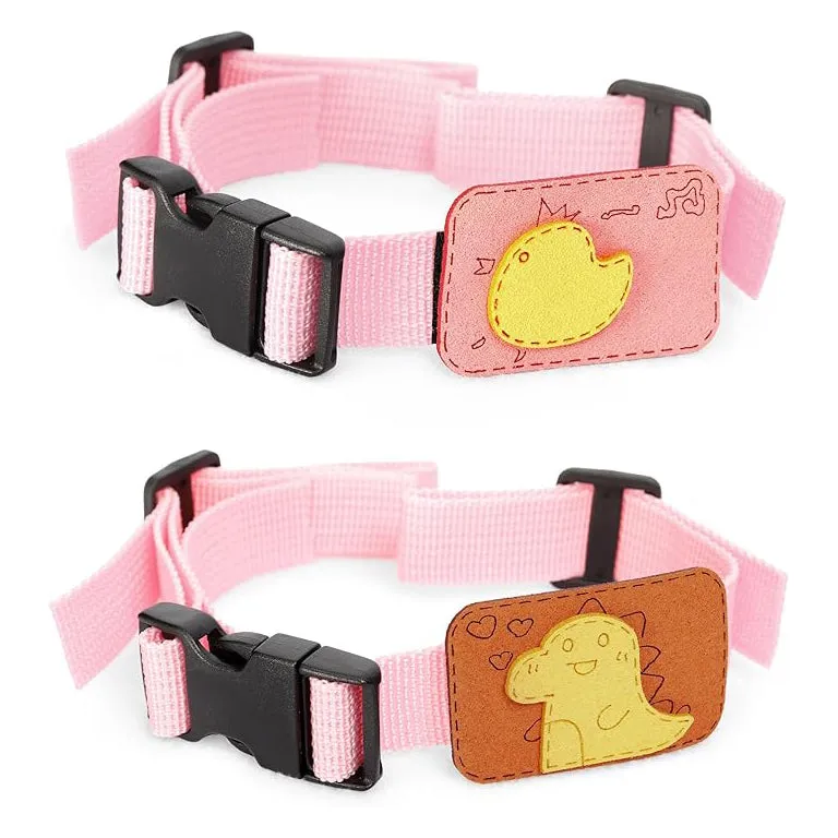 Backpack Chest Strap Adjustable Sternum Buckle Strap With Badge Applique 2PCS
