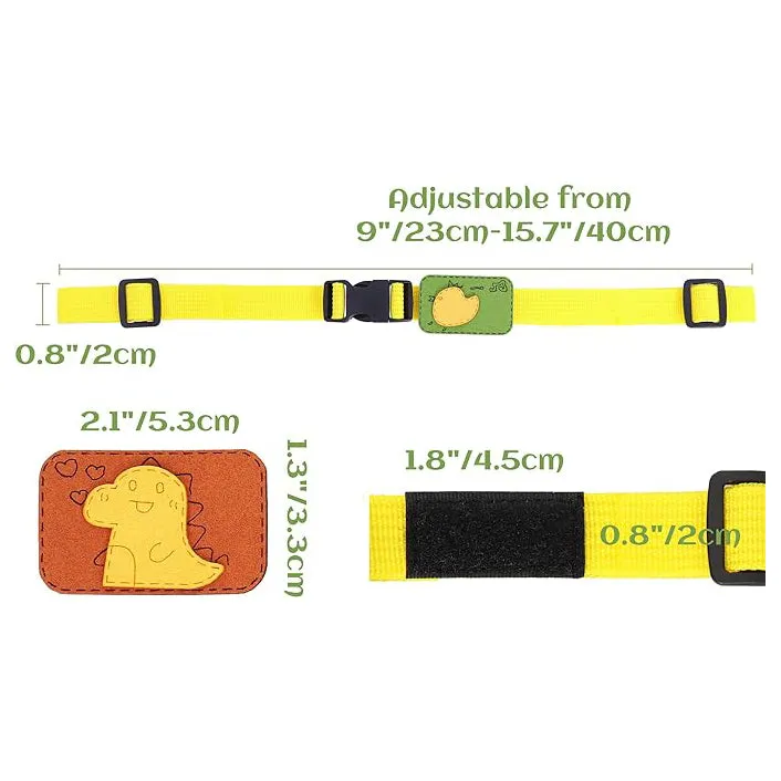Backpack Chest Strap Adjustable Sternum Buckle Strap With Badge Applique 2PCS