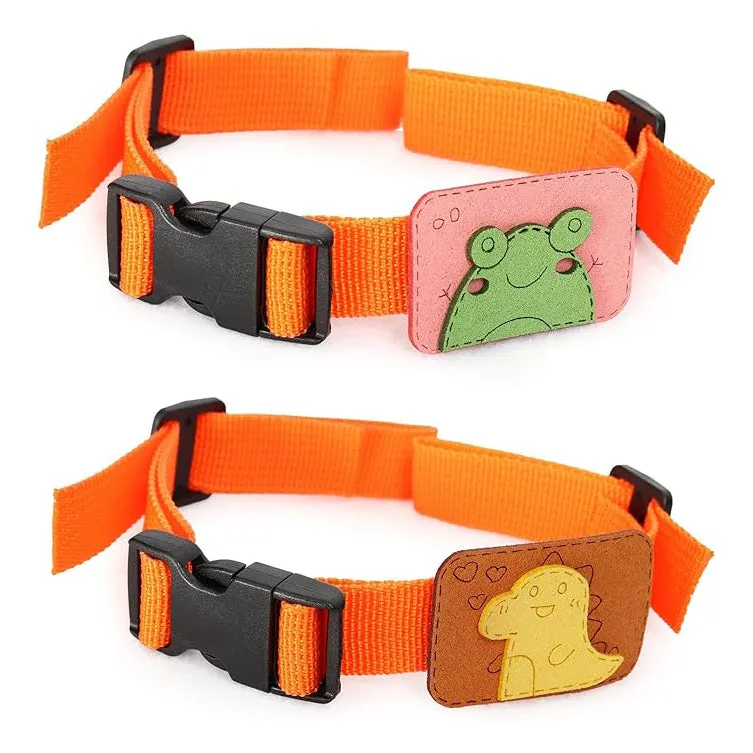 Backpack Chest Strap Adjustable Sternum Buckle Strap With Badge Applique 2PCS