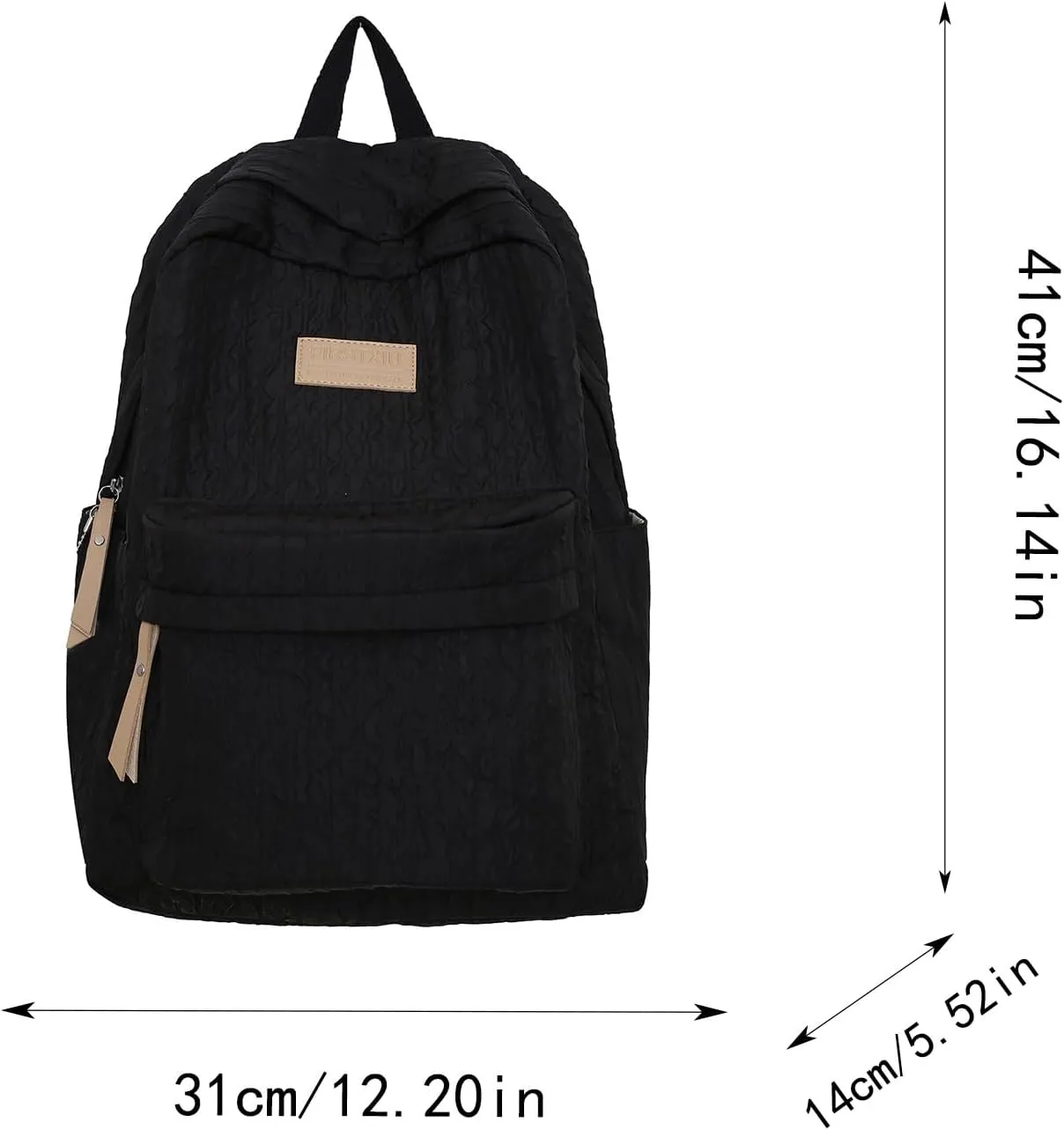 Backpack New Durable Load Reducing Large Capacity Student Shoulders Bag Camera Backpacks for Women (Blue, One Size)