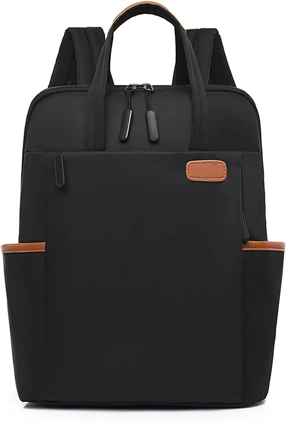 Backpack Purses for Women Convertible Shoulder Bags with Wristlet for Work College Antitheft Backpack for Women(Black)