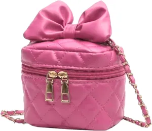 Bag Bags for Women Shoulder Bags West Bucket Style PU Leather Bow Hobo Small Square Bags Shoulder Bags for Women