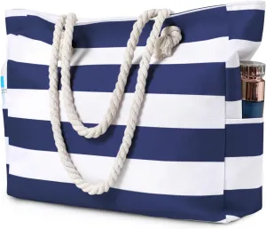 Bags for Women - Large Beach Tote Bag, Women Sandproof Pool Bag, Beach Bag for Pool Gym Grocery Travel