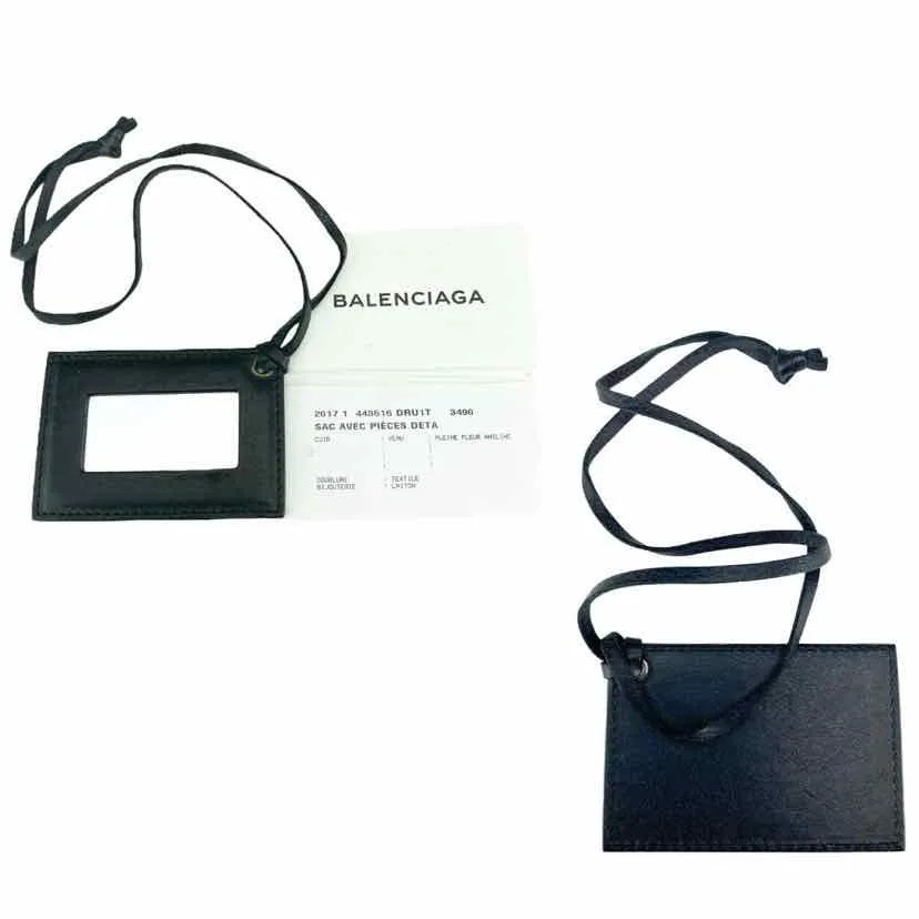 Balenciaga Women's Blackout Small City Handbag Black