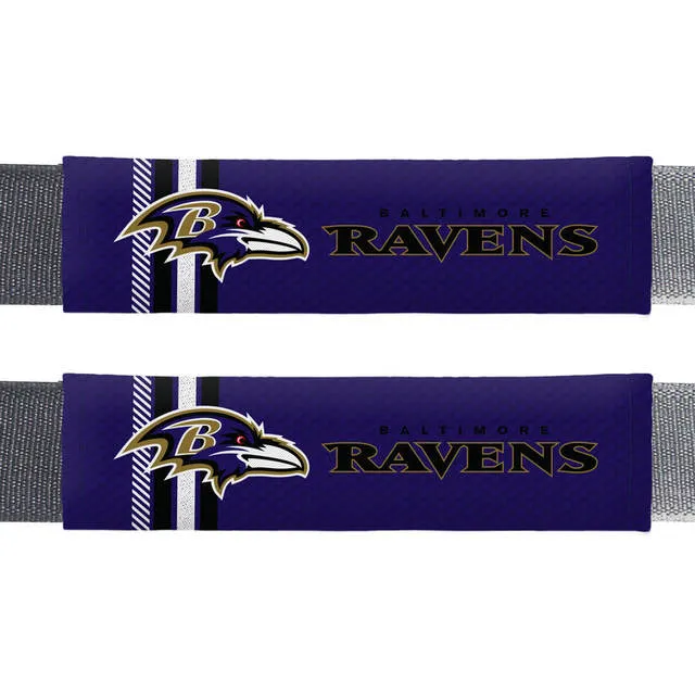 BALTIMORE RAVENS RALLY SEATBELT PAD - PAIR