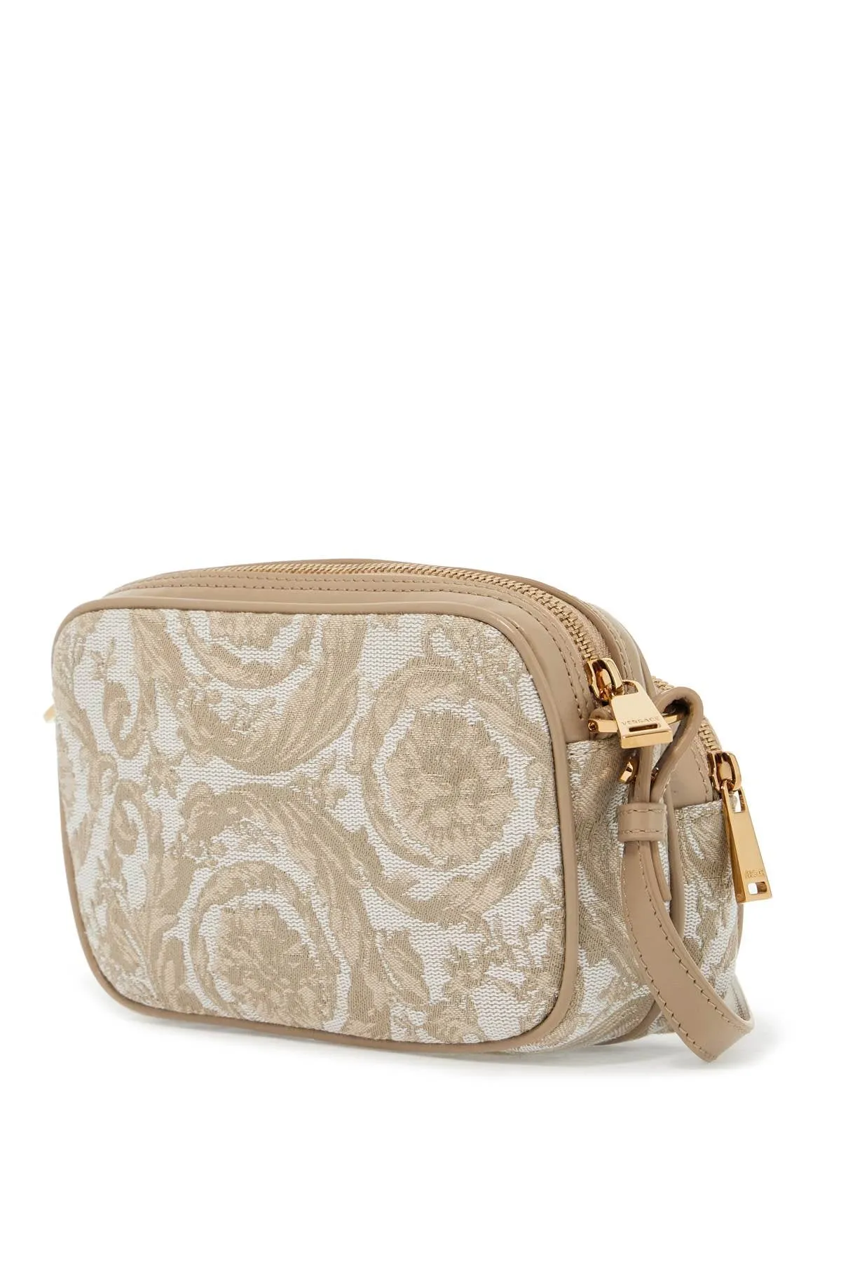 baroque messenger bag 1012856 1A09321 BEIGE BEIGE-VERSACE GOLD