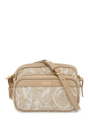 baroque messenger bag 1012856 1A09321 BEIGE BEIGE-VERSACE GOLD
